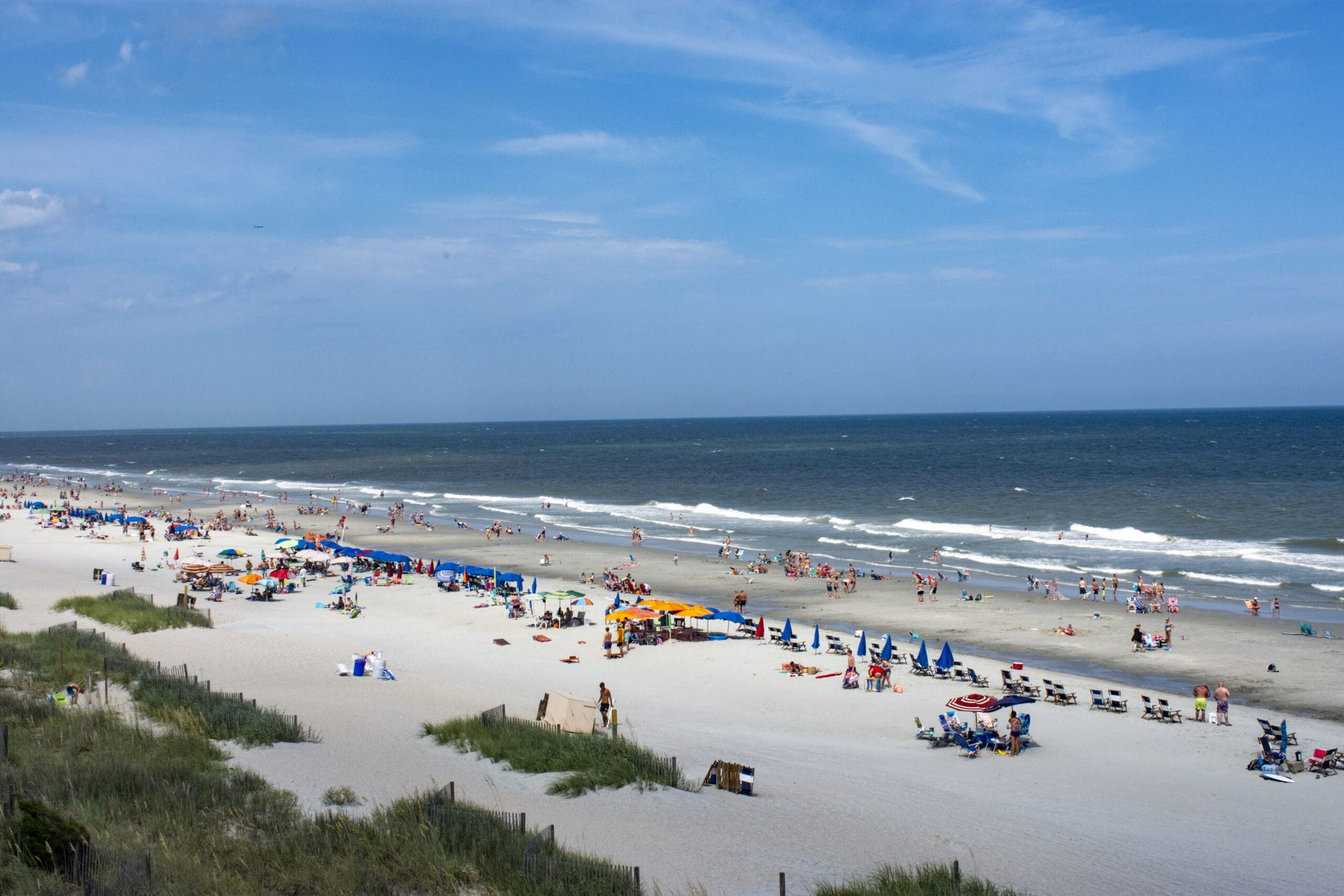 Beach sunbathers photo